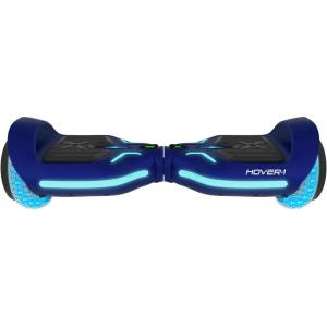 imageHover1 i100 Electric Hoverboard  7MPH Top Speed 10 Mile Range 5HR FullCharge BuiltIn Bluetooth Speaker Rider Modes Beginner to Expert Self Balancing ScooterBlue