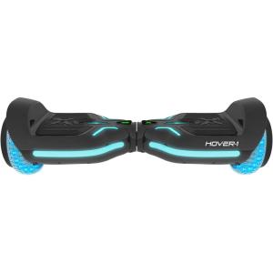 imageHover1 i100 Electric Hoverboard  7MPH Top Speed 10 Mile Range 5HR FullCharge BuiltIn Bluetooth Speaker Rider Modes Beginner to Expert Self Balancing ScooterBlack
