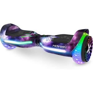 imageHover1 i100 Electric Hoverboard  7MPH Top Speed 10 Mile Range 5HR FullCharge BuiltIn Bluetooth Speaker Rider Modes Beginner to Expert Self Balancing ScooterGalaxy