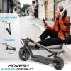 imageHover1 Alpha 20 Foldable Electric Scooter with 450W Brushless Motor 18 mph Max Speed 10 AirFilled Tires and 12 Mile RangeGray