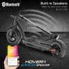 imageHover1 Alpha 20 Foldable Electric Scooter with 450W Brushless Motor 18 mph Max Speed 10 AirFilled Tires and 12 Mile RangeGray