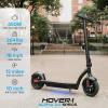 imageHover1 Alpha 20 Foldable Electric Scooter with 450W Brushless Motor 18 mph Max Speed 10 AirFilled Tires and 12 Mile RangeGray