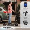 imageHover1 Alpha 20 Foldable Electric Scooter with 450W Brushless Motor 18 mph Max Speed 10 AirFilled Tires and 12 Mile RangeGray