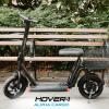 imageHover1 Alpha Cargo Foldable Electric Scooter with 300W Brushless Motor 16 mph Max Speed 12 Tires and 15 Mile Range Commuter Scooter for Adults ampamp TeensJet Black