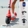 imageHover1 Alpha Foldable Electric Scooter with 450W Brushless Motor 18 mph Max Speed 10 AirFilled Tires and 12 Mile RangeBlack