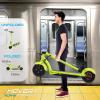 imageHover1 Alpha Foldable Electric Scooter with 450W Brushless Motor 18 mph Max Speed 10 AirFilled Tires and 12 Mile RangeGray