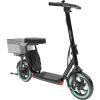 imageHover1 Alpha Cargo Foldable Electric Scooter with 300W Brushless Motor 16 mph Max Speed 12 Tires and 15 Mile Range Commuter Scooter for Adults ampamp TeensJet Black