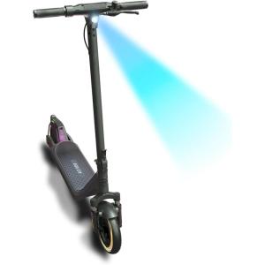 imageH1 Pro Series Ace R350R450 Foldable Electric Scooter with 350W450W Brushless Motor 155 to 20 mph Max Speed 10 SelfSealing Tubeless Tires and 185 to 256 Mile RangeGrey
