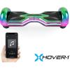 imageHover1 Eclipse Electric Hoverboard  8MPH Top Speed 8 Mile Range 35HR FullCharge BuiltIn Bluetooth Speaker Rider Modes Beginner to Expert Iridescent