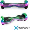 imageHover1 Eclipse Electric Hoverboard  8MPH Top Speed 8 Mile Range 35HR FullCharge BuiltIn Bluetooth Speaker Rider Modes Beginner to Expert Iridescent