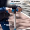 imageHover1 Lunar Kids Folding Kick Scooter with ColorChanging LED Light Up Wheels Foot Brake Adjustable Height Handle and Light Weight DesignBlue
