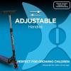 imageHover1 Nano Kick Scooter for Kids 5 Year Old  Features LeantoTurn Axle Solid PU Tires ampamp SlimDesign 110 LB Max Weight Safe for Kids Black