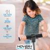 imageHover1 Scout Folding Kick Scooter for Kids with Multicolor Wheel Lights 48 Front Wheels Rear Foot Brake and 110 LB Weight CapacityBlack