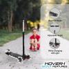 imageHover1 Scout Folding Kick Scooter for Kids with Multicolor Wheel Lights 48 Front Wheels Rear Foot Brake and 110 LB Weight CapacityBlack