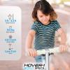 imageHover1 Scout Folding Kick Scooter for Kids with Multicolor Wheel Lights 48 Front Wheels Rear Foot Brake and 110 LB Weight CapacityWhite