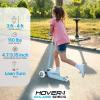 imageHover1 Solaris Kick Scooter with Multicolor Wheel Lights 45 Front Wheels Rear Foot Brake and 110 Pound Weight CapacityBlue