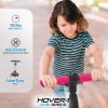 imageHover1 Vivid Folding Kick Scooter for Kids 5 Year Old  Features LeantoTurn Axle Solid PU Tires ampamp SlimDesign 110 LB Max Load Capacity Safepink