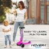 imageHover1 Ziggy Folding Kick Scooter for Kids 5 Year Old  Features LeantoTurn Axle Solid PU Tires ampamp SlimDesign 110 LB Max Load Capacity SafePink