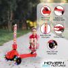 imageHover1 Ziggy Folding Kick Scooter for Kids 5 Year Old  Features LeantoTurn Axle Solid PU Tires ampamp SlimDesign 110 LB Max Load Capacity Safered
