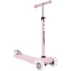 imageHover1 Solaris Kick Scooter with Multicolor Wheel Lights 45 Front Wheels Rear Foot Brake and 110 Pound Weight CapacityPink