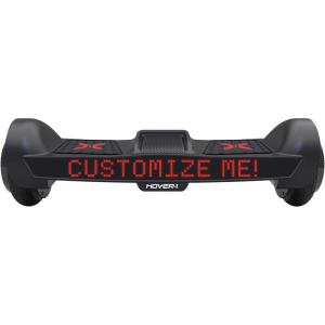 imageHover1 Sypher Electric SelfBalancing Hoverboard with Customizable Screen Dual 150W Motors 7 mph Max Speed and 7 Miles Max Range