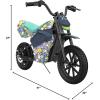 imageHover1 H1 TRAK Electric Dirt Bike for Kids  9MPH 9MI Range Powerful 250W Motor24v5ah Hand Brake Quick Charge 4HRSBlack