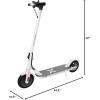 imageHover1 Journey Electric Scooter 14MPH 16 Mile Range 5HR Charge LCD Display 85 Inch HighGrip Tires 220LB Max Weight Cert ampamp Tested  Safe for Kids Teens AdultsWhite