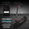 imageHover1 Night Owl Electric Folding Scooter 31 MPH Top Speed 37 Mile Range 1200 Watts Max Power 105 Offroad Tires Dual Disc Brakes Front ampamp Rear Suspension Motorized Scooter for Adults ampamp Teens