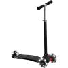 imageHover1 Sunbeam Kick Scooter with Multicolor Wheel Lights 45 Front Wheels Rear Foot Brake and 110 Pound Weight CapacityBlack