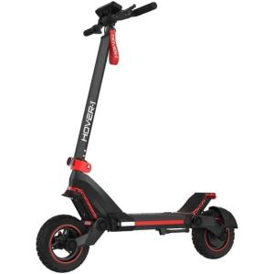 imageHover1 Night Owl Electric Folding Scooter 31 MPH Top Speed 37 Mile Range 1200 Watts Max Power 105 Offroad Tires Dual Disc Brakes Front ampamp Rear Suspension Motorized Scooter for Adults ampamp Teens
