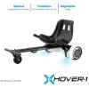 imageHover1 Buggy Hoverboard Attachment  Compatible with Most 65quot ampamp 8quot Electric Hoverboards HandOperated Rear Wheel Control Adjustable Frame ampamp Straps Easy Assembly ampamp Install Hoverboard Go KartBlack