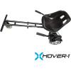 imageHover1 Kart Buggy Hoverboard Attachment  Compatible with Most 65quot ampamp 8quot Electric Hoverboards HandOperated Rear Wheel Control Adjustable Frame ampamp Straps Easy Assembly ampamp Install Hoverboard Go Kart