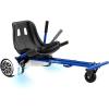 imageHover1 Buggy Hoverboard Attachment  Compatible with Most 65quot ampamp 8quot Electric Hoverboards HandOperated Rear Wheel Control Adjustable Frame ampamp Straps Easy Assembly ampamp Install Hoverboard Go KartBlue