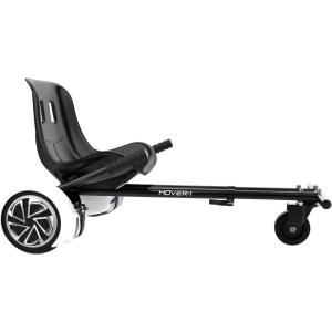 imageHover1 Kart Buggy Hoverboard Attachment  Compatible with Most 65quot ampamp 8quot Electric Hoverboards HandOperated Rear Wheel Control Adjustable Frame ampamp Straps Easy Assembly ampamp Install Hoverboard Go Kart