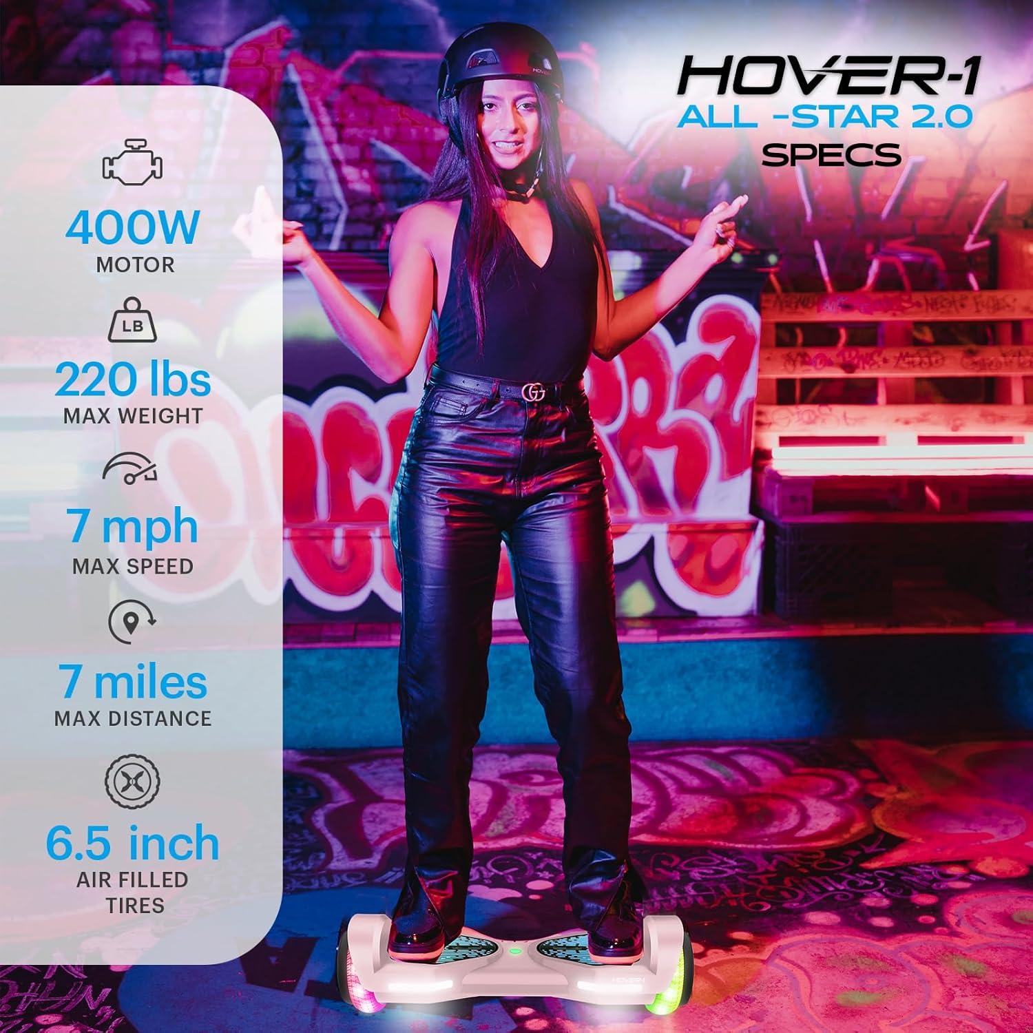 imageHover1 AllStar 20 Self Balancing ScooterPink