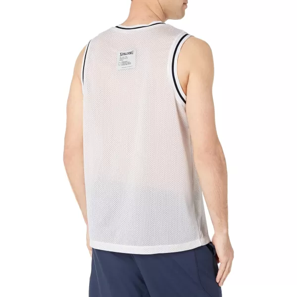 Spalding Men's Athletic Dry Mesh Basketball Jersey Shirt Tank