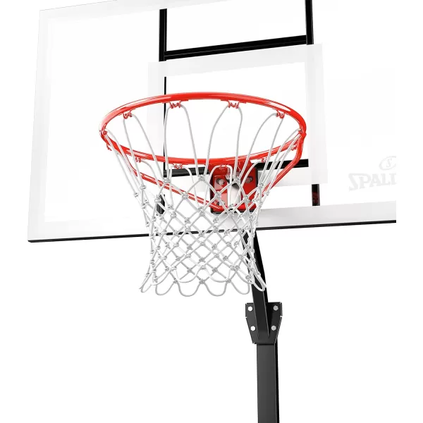 Spalding Momentous EZ Assembly Portable Adjustable Outdoor Basketball Hoop – Assembles in 30 Minutes or Less