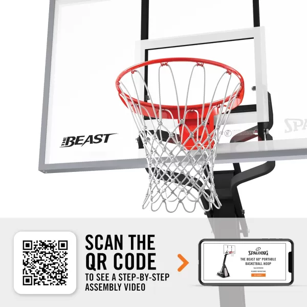 Spalding The Beast® Portable Basketball Hoop