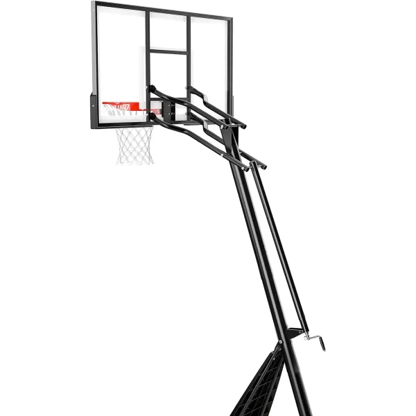 Spalding Ultimate Hybrid Portable Basketball Hoop