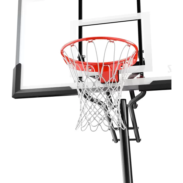 Spalding Ultimate Hybrid Portable Basketball Hoop