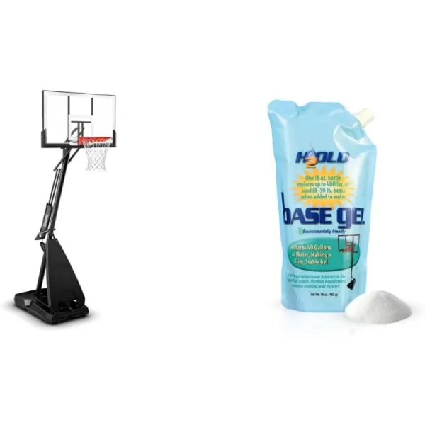 Spalding 54" Performance Acrylic RapidLock™ Portable Basketball Hoop