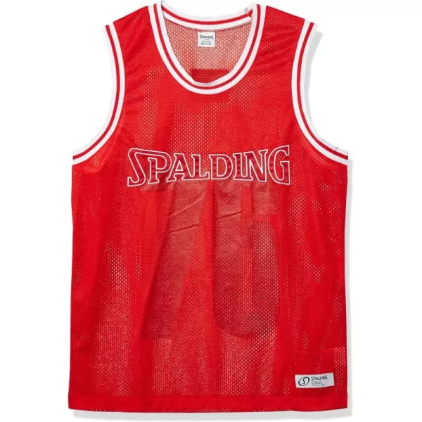 Spalding Men's Athletic Dry Mesh Basketball Jersey Shirt Tank