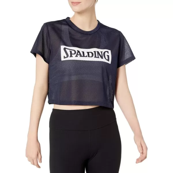 Spalding Women's Varsity Short Sleeve Crop Top Tee