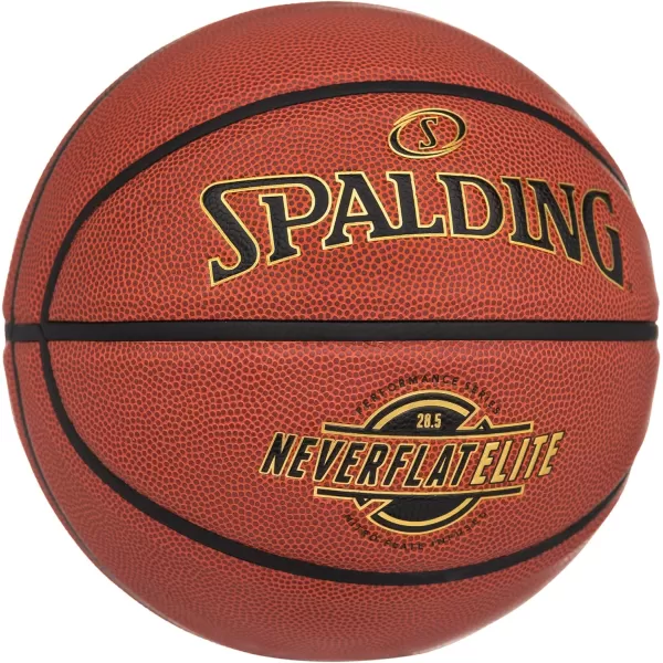 Spalding NeverFlat Elite Indoor/Outdoor Basketball