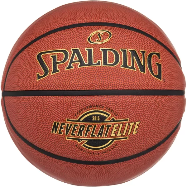 Spalding NeverFlat Elite Indoor/Outdoor Basketball