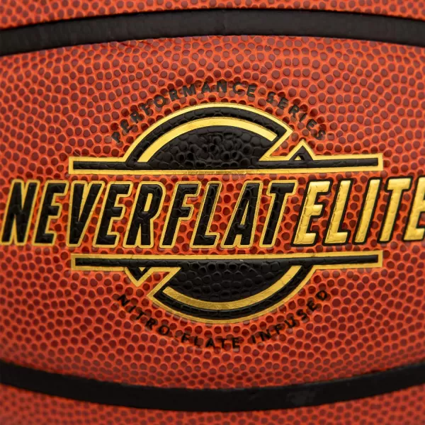 Spalding NeverFlat Elite Indoor/Outdoor Basketball