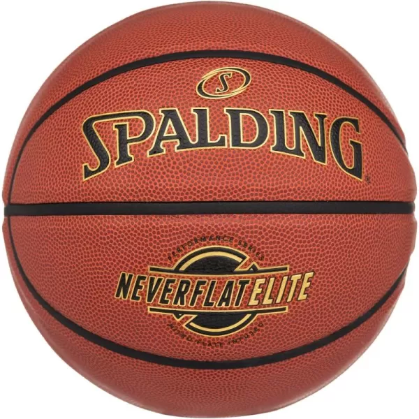 Spalding NeverFlat Elite Indoor/Outdoor Basketball