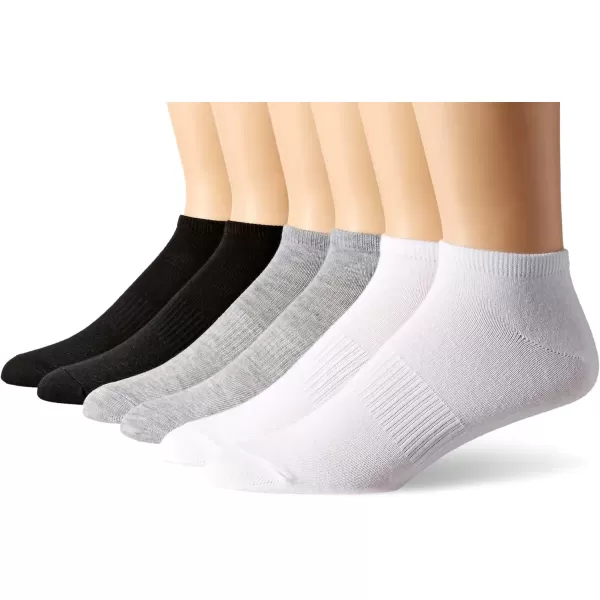 imageSpalding Mens 6 Pack Recycled No Show Socks