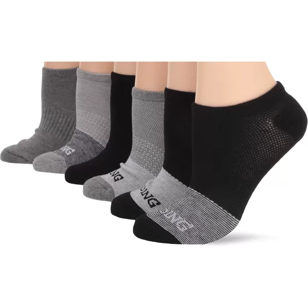 imageSpalding Womens 6 Pack No Show Socks