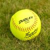 imageDudley 12quot USASB Thunder Hycon Leather Slowpitch Softball  12 Pack